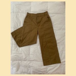 Madewell Wide-Leg Cropped Pants